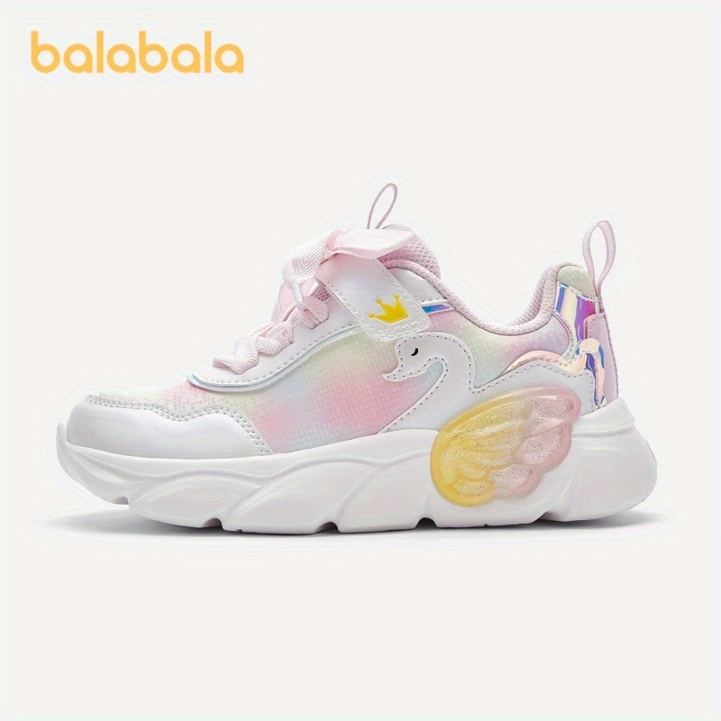 Girls Breathable Microfiber Leather Sneakers for Casual Sports and Outdoor Activities