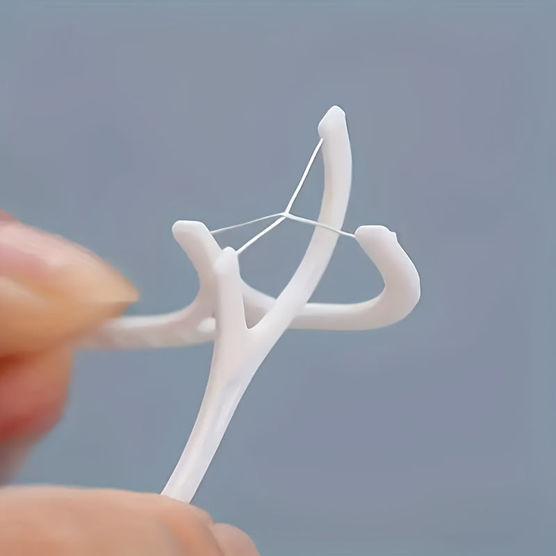Dental Floss Sticks Ultra-Thin 200pcs Deep Cleaning Suitable for Braces
