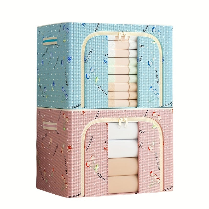 Bolsa de almacenamiento de tela Oxford impermeable de gran capacidad para organización estacional bajo la cama