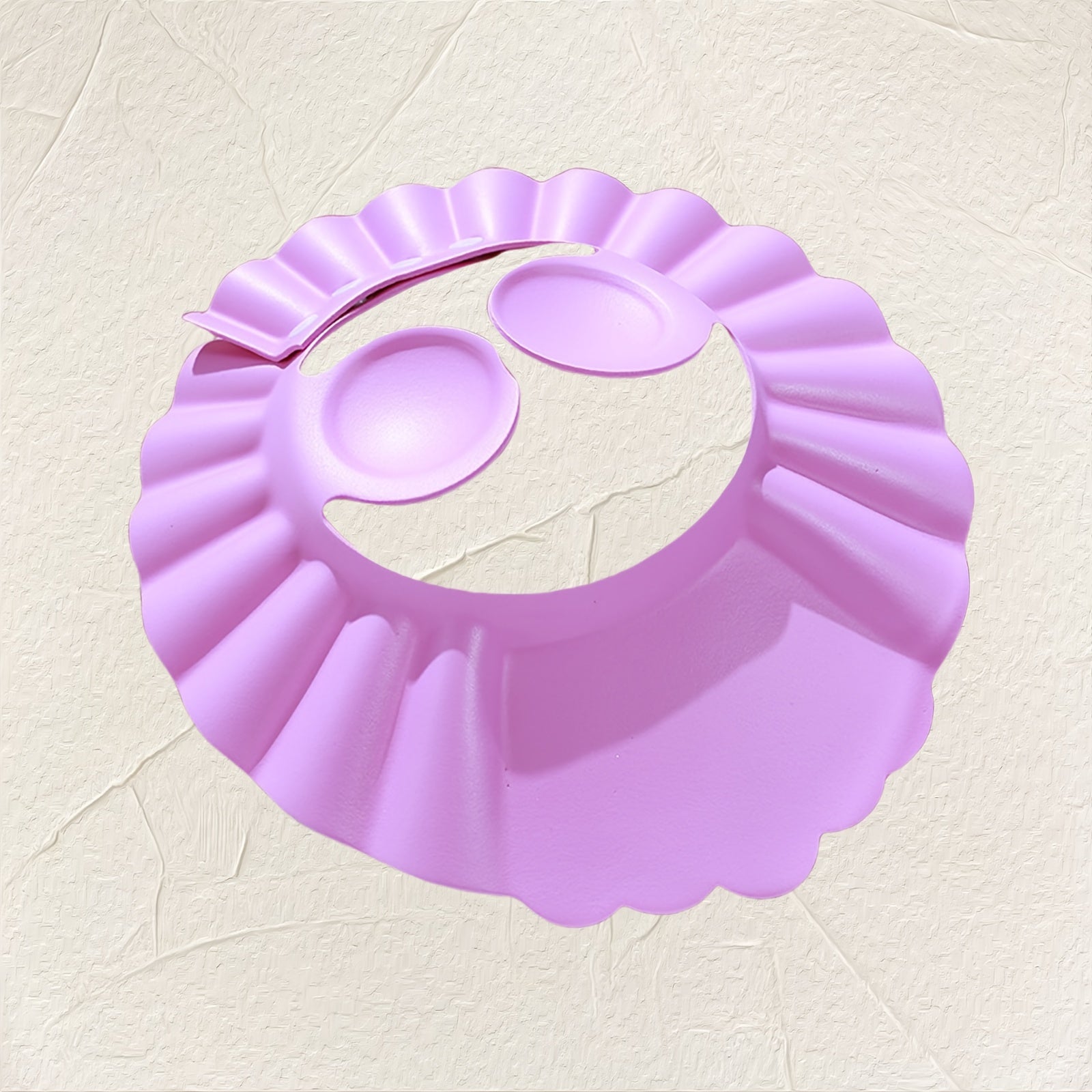 Детская водонепроницаемая пенистая шапка для ванны для детей 0-6 лет с широким козырьком и ушами