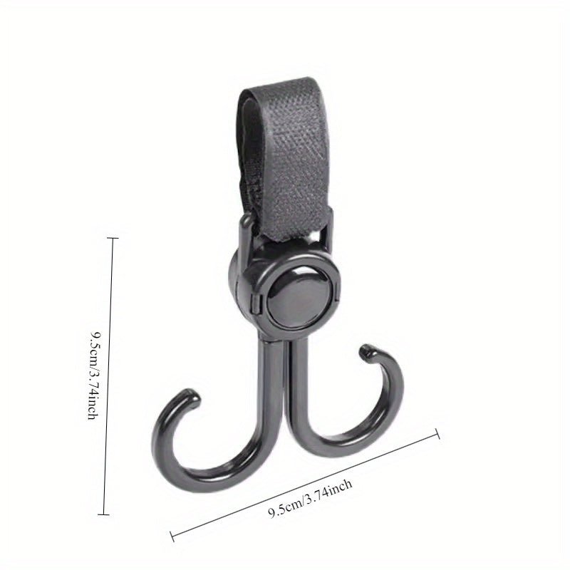 Universal Fit No-Drill Hook Set for Electric Scooters Bicycles and Mobility