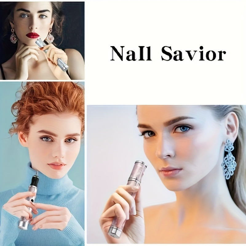 Маникюрный полировщик с 18 насадками, перезаряжаемый, USB-зарядка, многофункциональный инструмент для ногтей