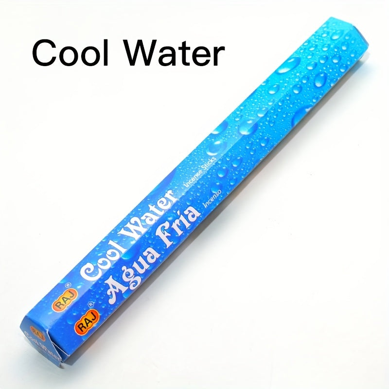 20 шт. коробка ароматерапевтических полосок с 20 благовониями различных ароматов из Индии. Идеально подходит для йоги, медитации и домашнего декора.