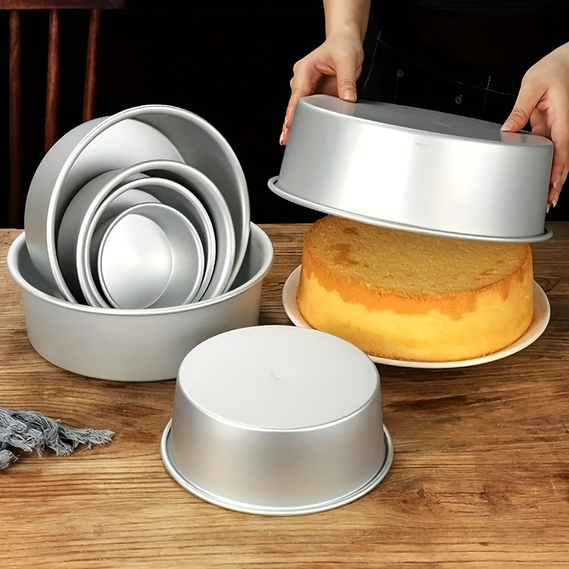 Aluminum Cake Pan Set Non-Stick Baking Pans for Chiffon and Desserts