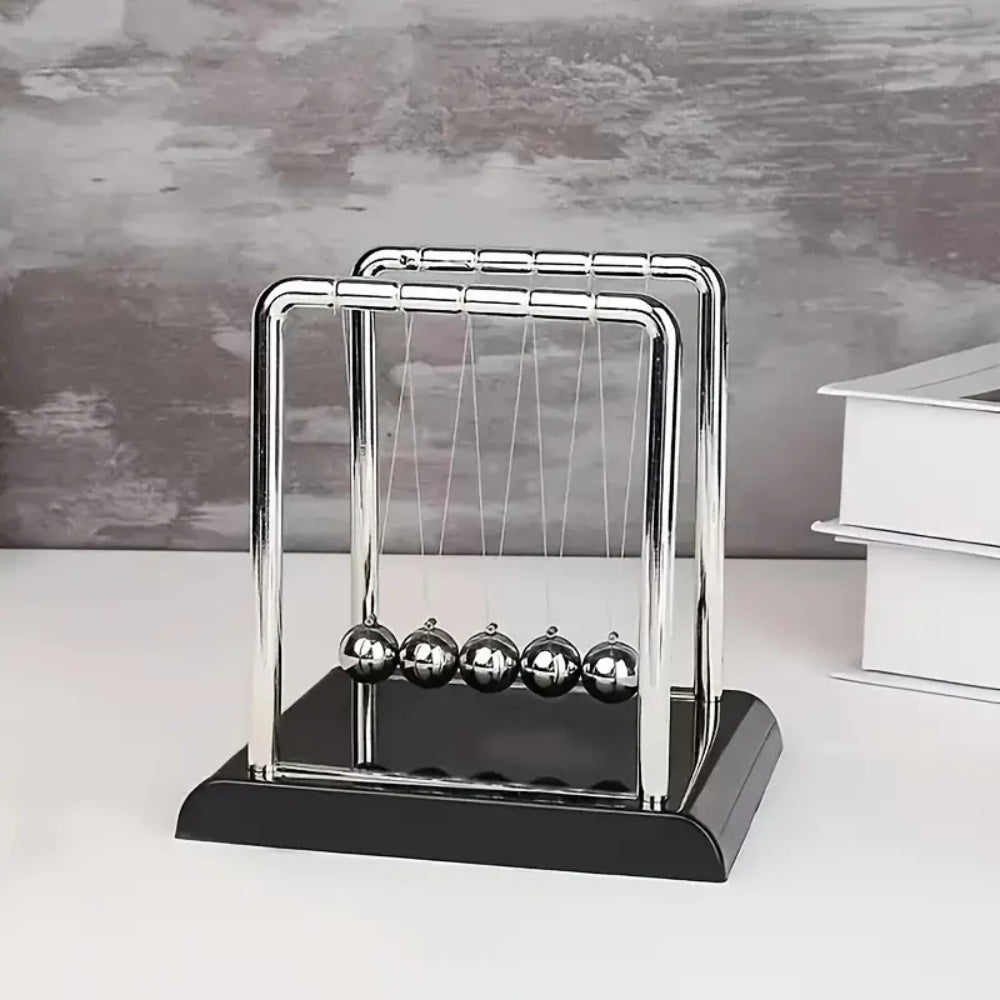 Decorative Plastic Newton's Cradle Ball Set for Weddings Offices and Homes