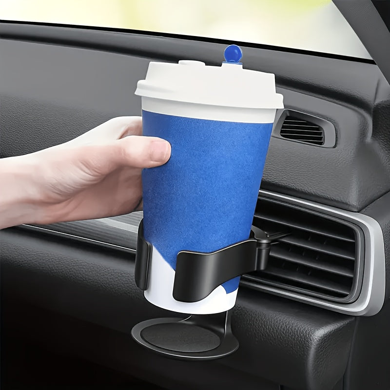 Adjustable PVC Car Cup Holder for Water Bottles and Cans with 1kg Capacity