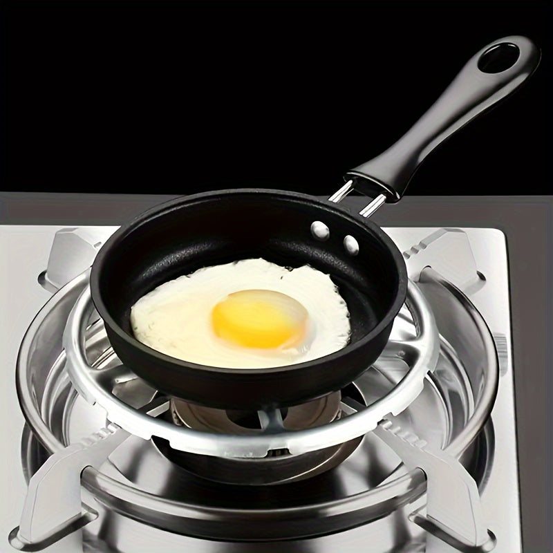 Non-Stick Frying Pan with Stainless Steel Handle for Induction and Gas Stoves