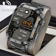 Men's Smartwatch with Wireless Calling Fitness Tracking and Outdoor Features