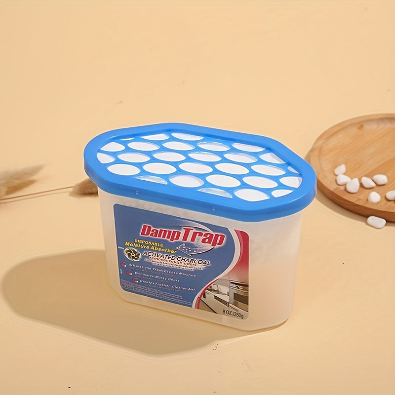 Caja deshumidificadora con absorbente de humedad de 200g y aroma a lavanda para armarios y espacios interiores