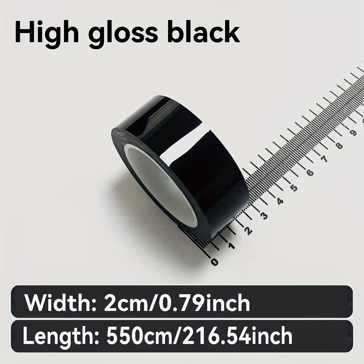 Vinilo de fibra de carbono para coche, pegatina, negro mate, película protectora brillante