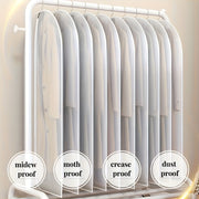 Juego de 5 bolsas de ropa ahorradoras de espacio con cremallera para almacenamiento de ropa, organización sin polvo