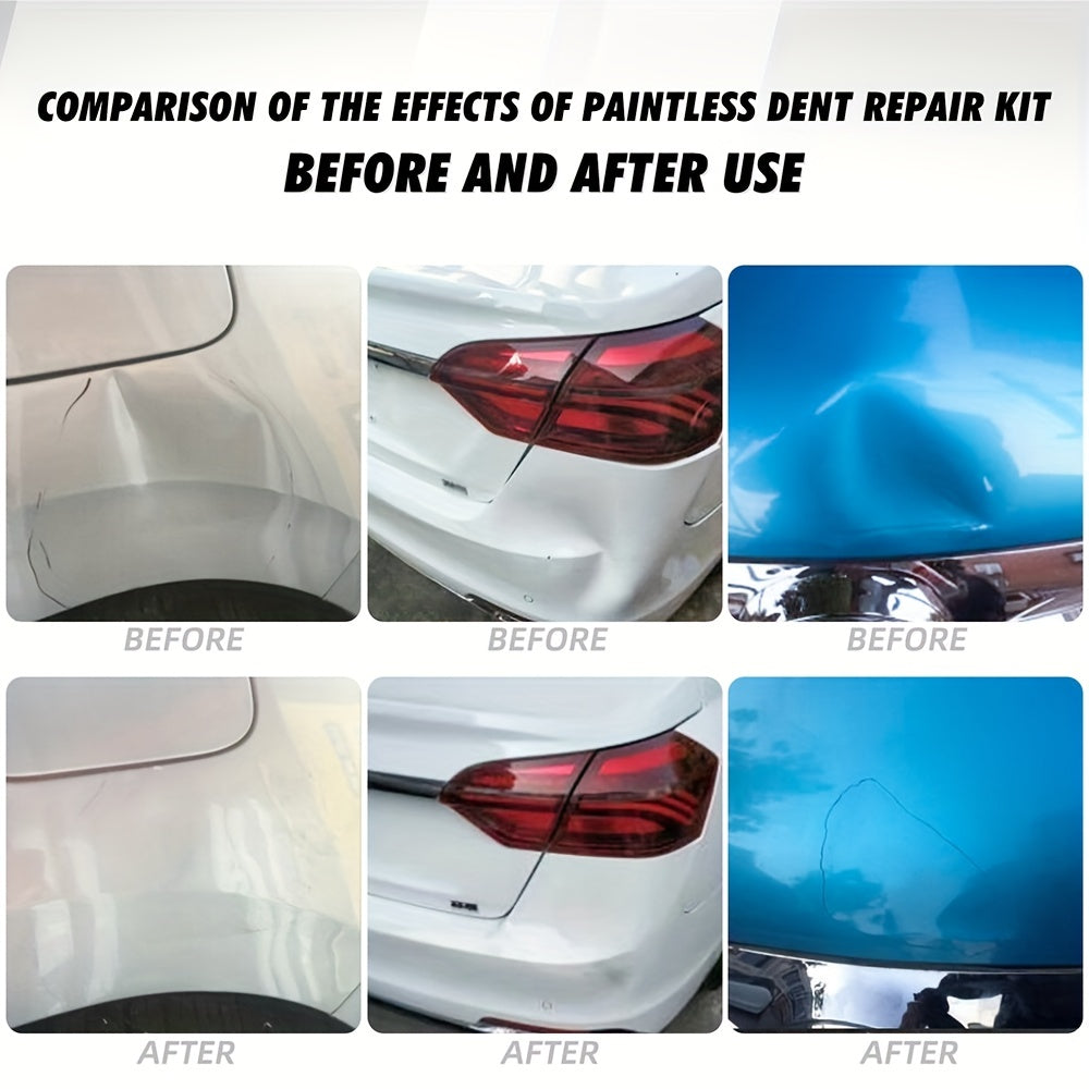 Car Dent Remover Kit Automotive Paintless Dent Puller Suction Cup Repair Tool