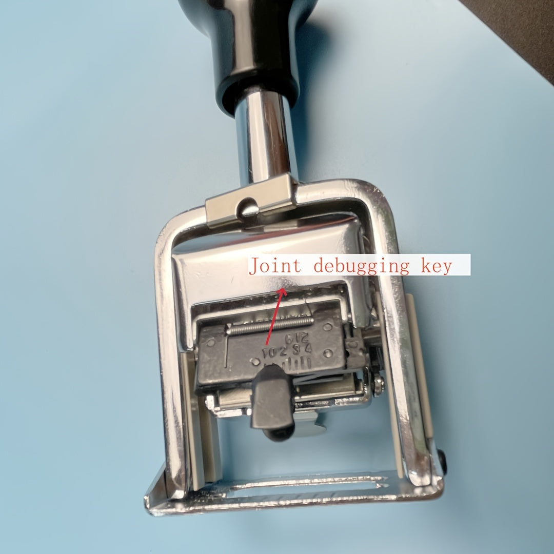 6 Pozitsiyali Raqamli Möhri ofis uchun, Raqamli Nomerlash Mashinasi Raqamli Kodlash Sahifasi Bobi xususiyati bilan