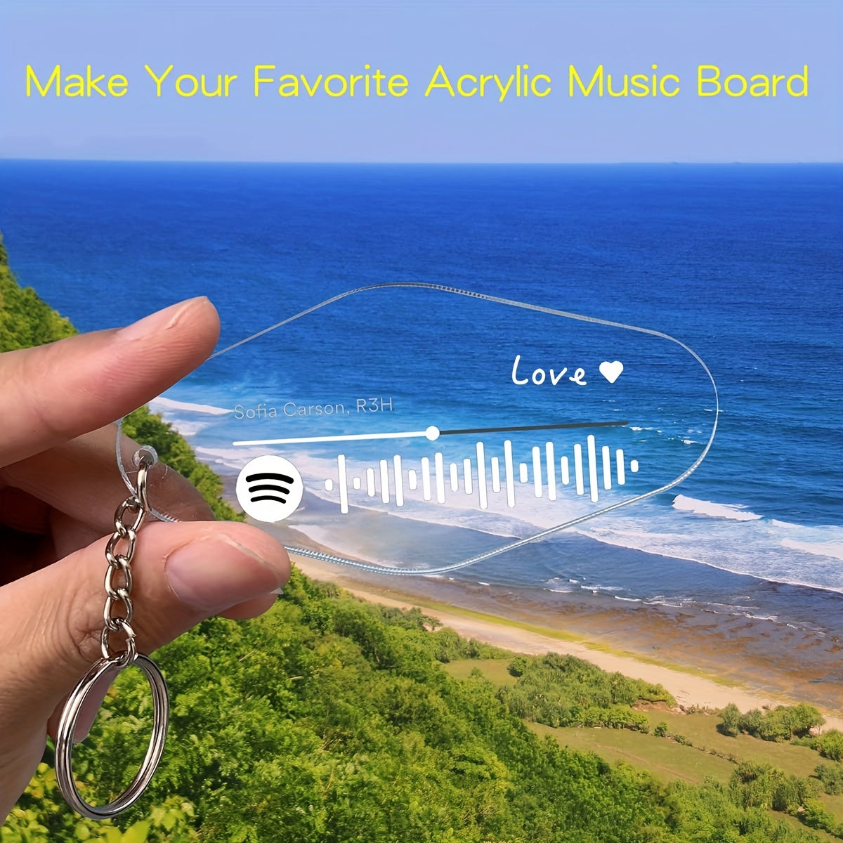 Juego de 120 llaveros en blanco para motel con láminas de acrílico y aros de salto para manualidades DIY