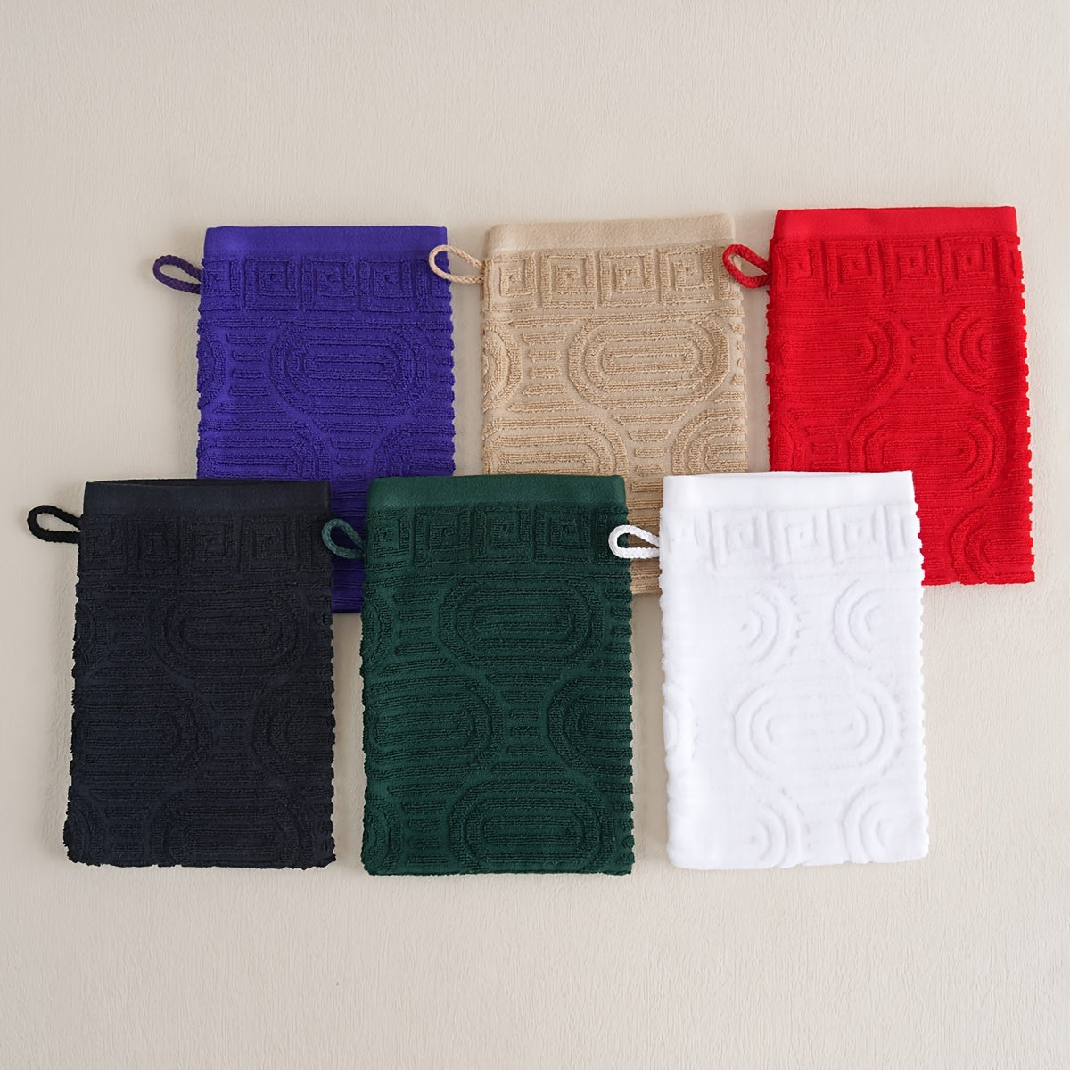 3-to'plam paxta hammom qo'lqoplari, Kosmos mavzusi bilan, super yutuvchi 420gsm