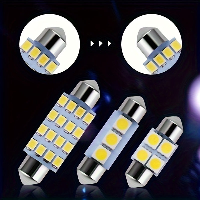 42pcs LED Car Interior Light Kit 12V Hardwired No Battery Required