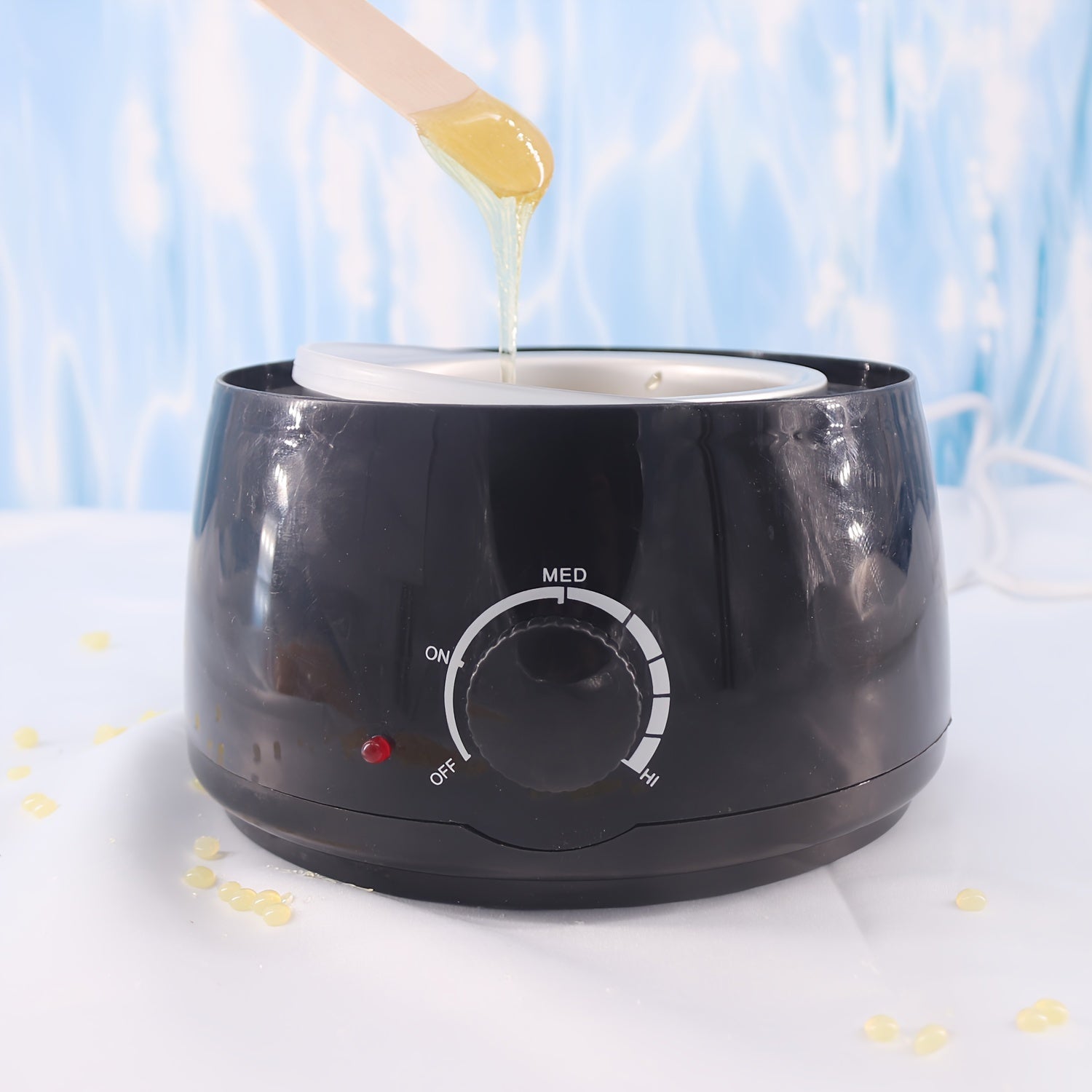 Plug-In Hair Removal Wax Kit for Legs and Nose European Standard