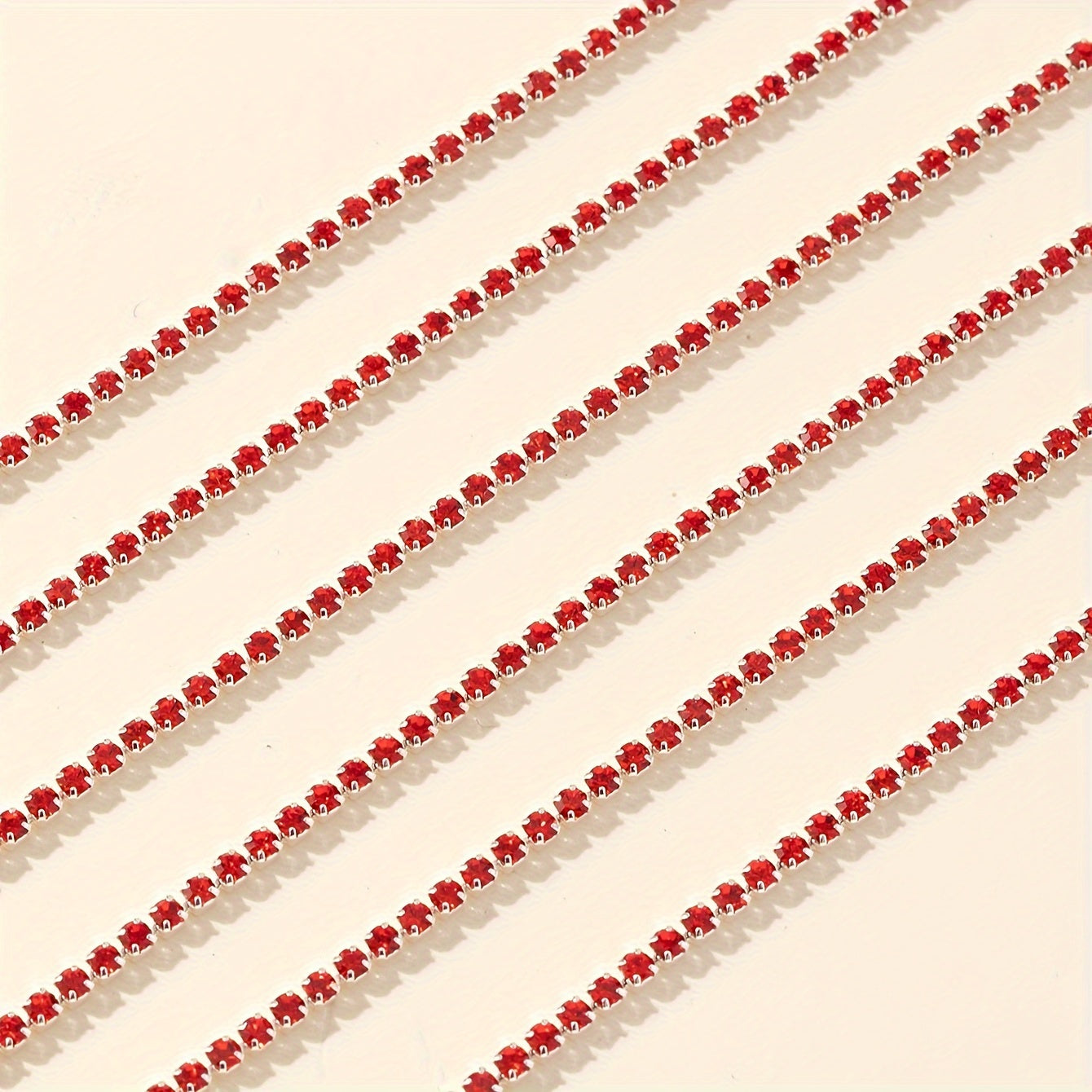 400cm Suv burg'ulash zanjiri, tirnoq san'ati uchun, super chaqnashli, professional foydalanish