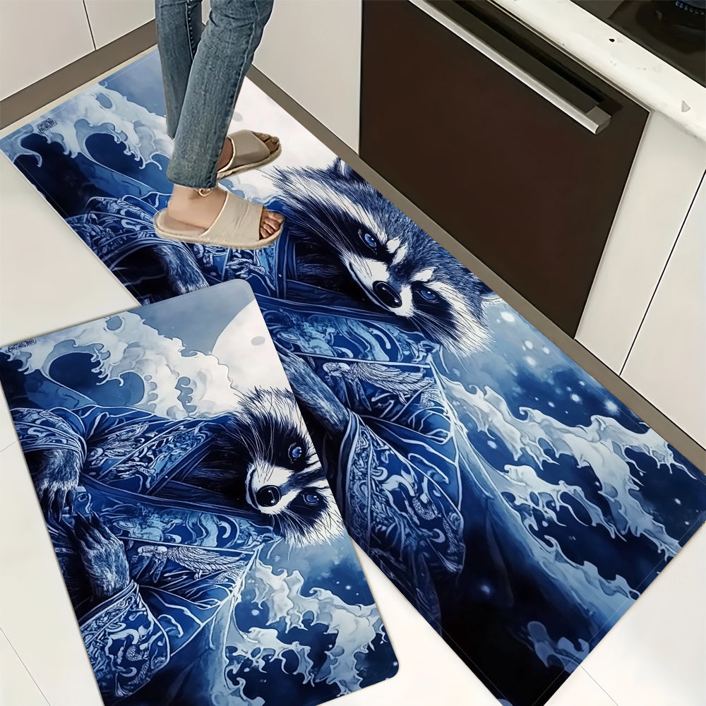 Mystical Sloth Soft Mat Quick-Dry Machine Washable Indoor Decor