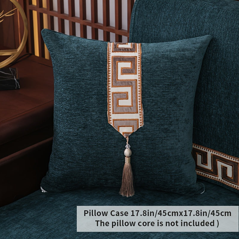 Xitoy uslubidagi changga qarshi divan qopqog'i, barcha mavsumlar uchun, mehmonxona, yotoqxona, ofis