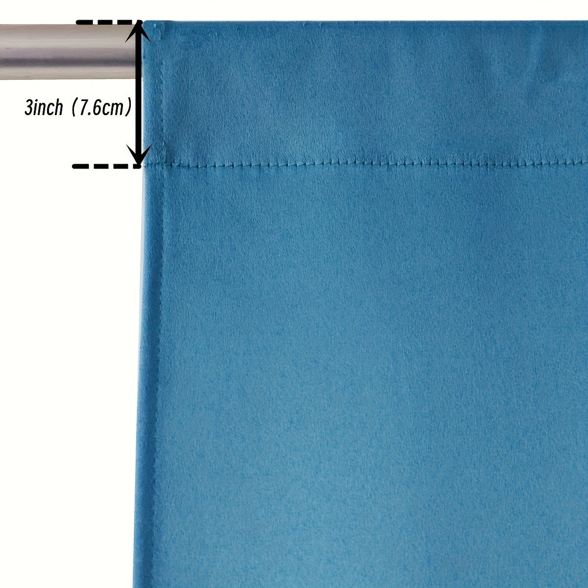 Insulated Blackout Curtains for Bedroom Room Darkening Noise Reduction 1PC