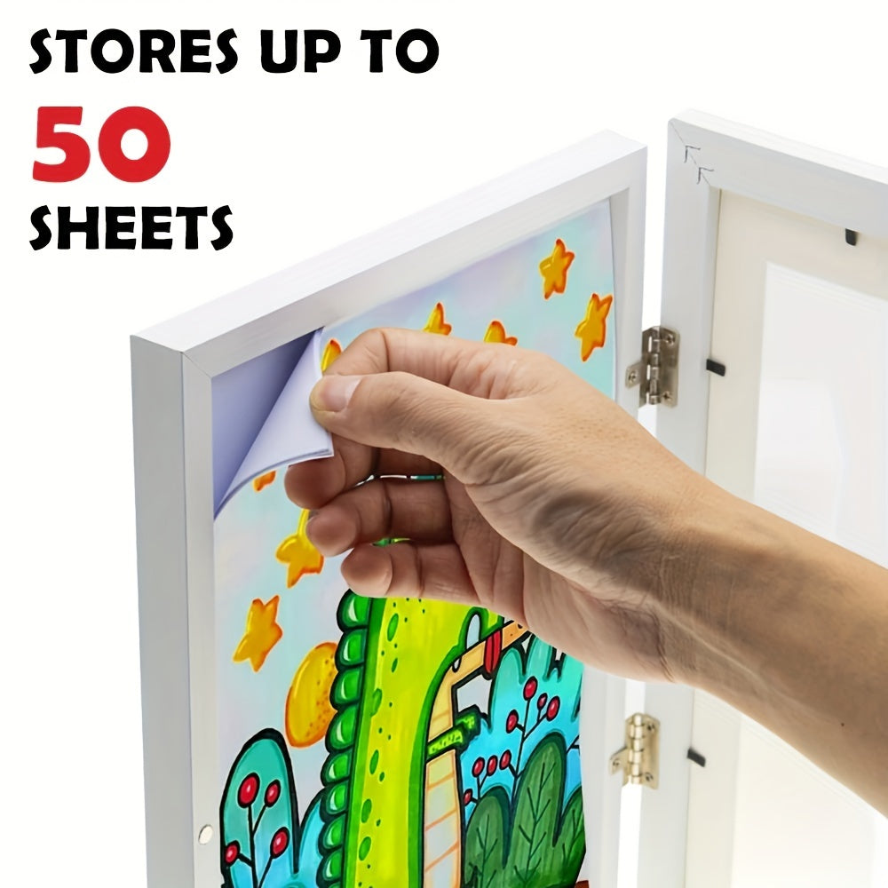 Универсальная рамка для художников A4 для молодежи, черная/белая/светлое дерево, идеальна для подарков и школьных проектов, отлично подходит для Рождества