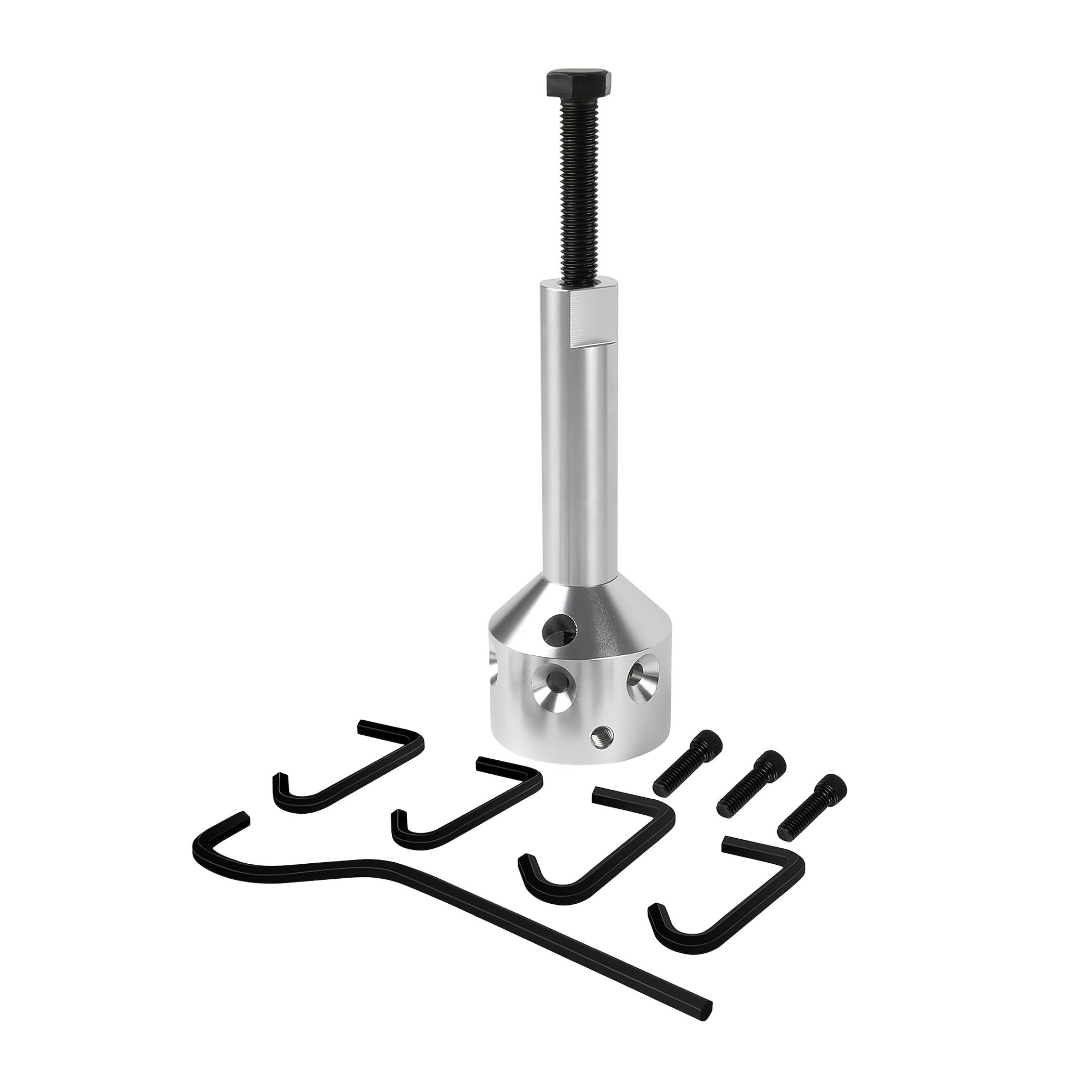 Extractor de cubo de rueda de 5/8 y 1/2 de diámetro, herramienta de reparación automotriz