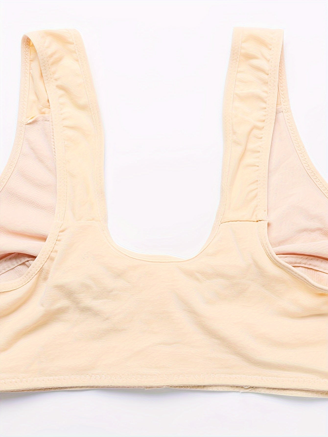 Women's Floral Print Wireless Tank Bras with Front Buckle Breathable Lingerie