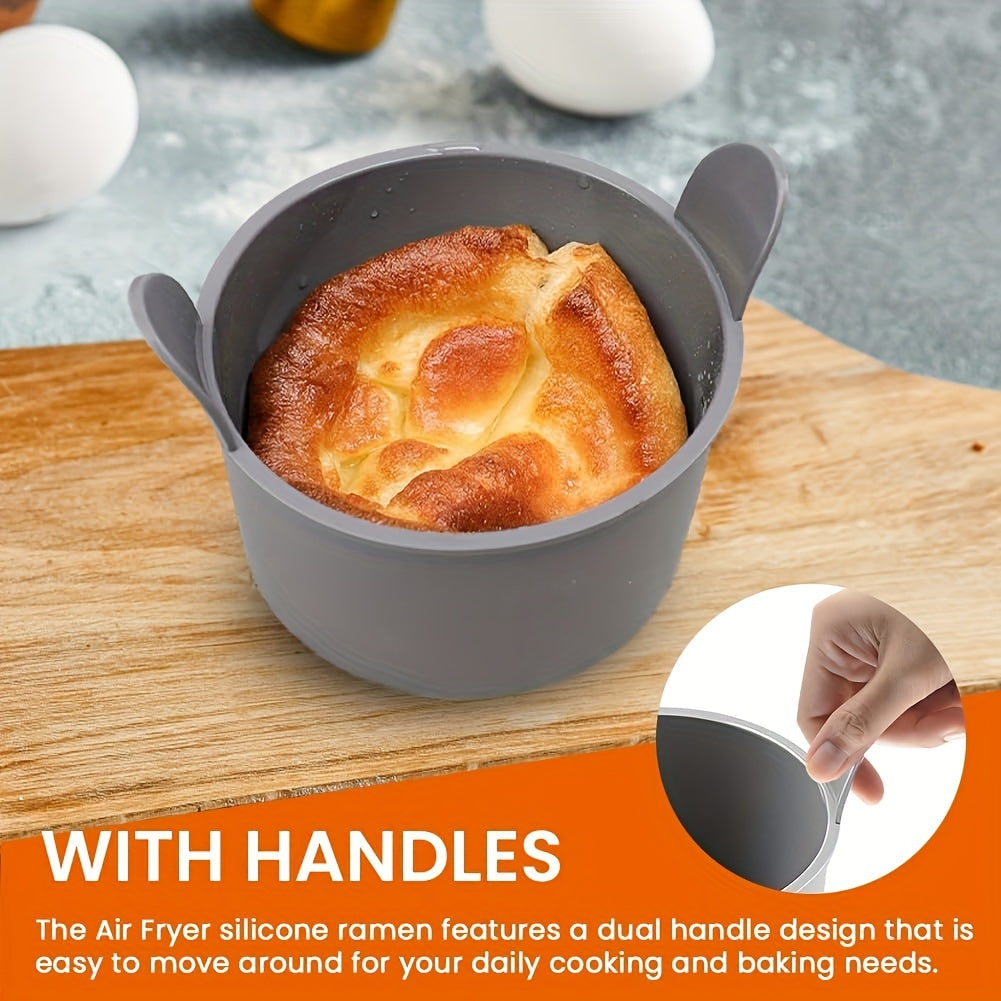 Non-Stick Silicone Egg Poaching Cups for Air Fryer, Easy Release, Heat-Resistant