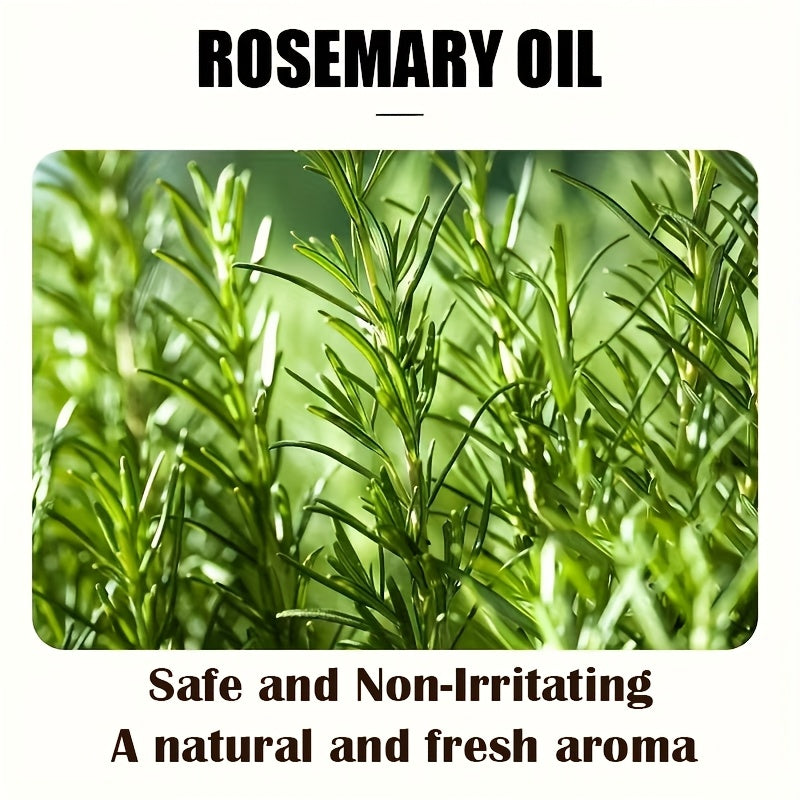 Unisex Natural Rosemary Essential Oil 100ml for Hair Care Moisturizing Shiny Hair