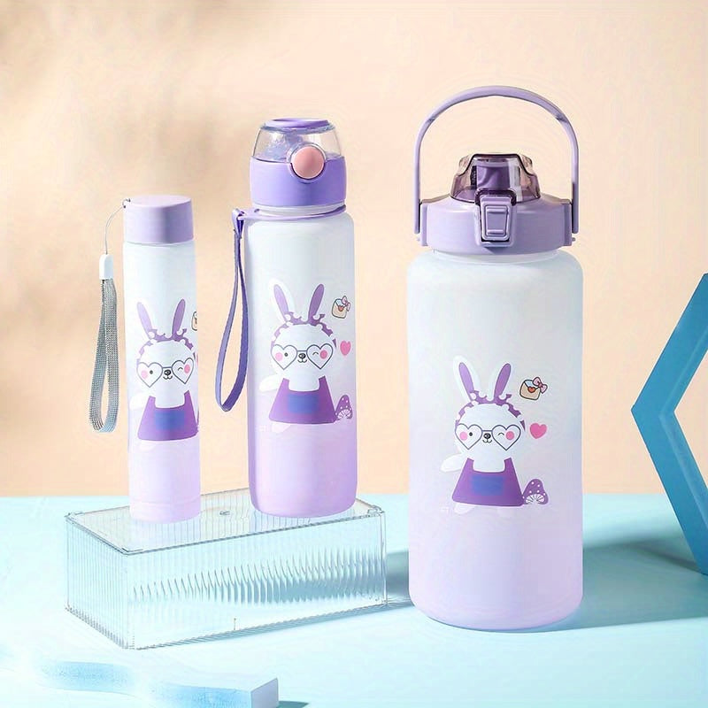 Cartoon Animal Water Bottles for Kids Outdoor Sports and Birthday Gifts
