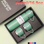 500ml Stainless Steel Thermal Mug Vacuum Insulated for Hot Cold Beverages Outdoor Office