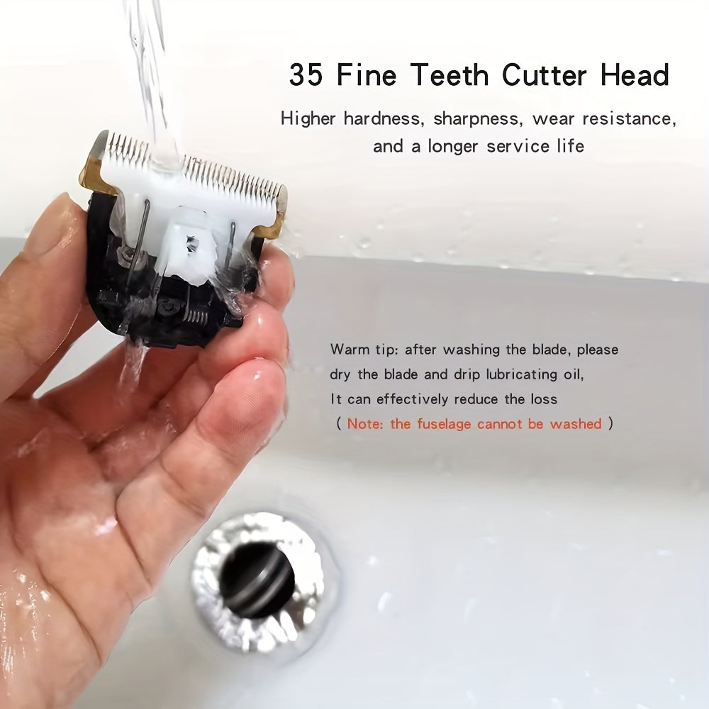 Pet Grooming Kit with Low Noise Trimmer and Power Indicator Light for Dogs Cats and Pets