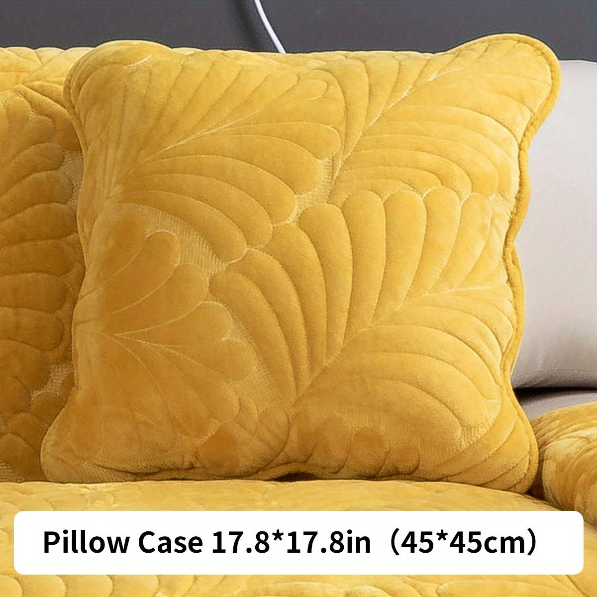 Короткий плюшевый чехол для дивана на все сезоны, идеально подходит для домашнего декора в спальне, офисе или гостиной. Исключает спинку, подлокотники и наволочку.