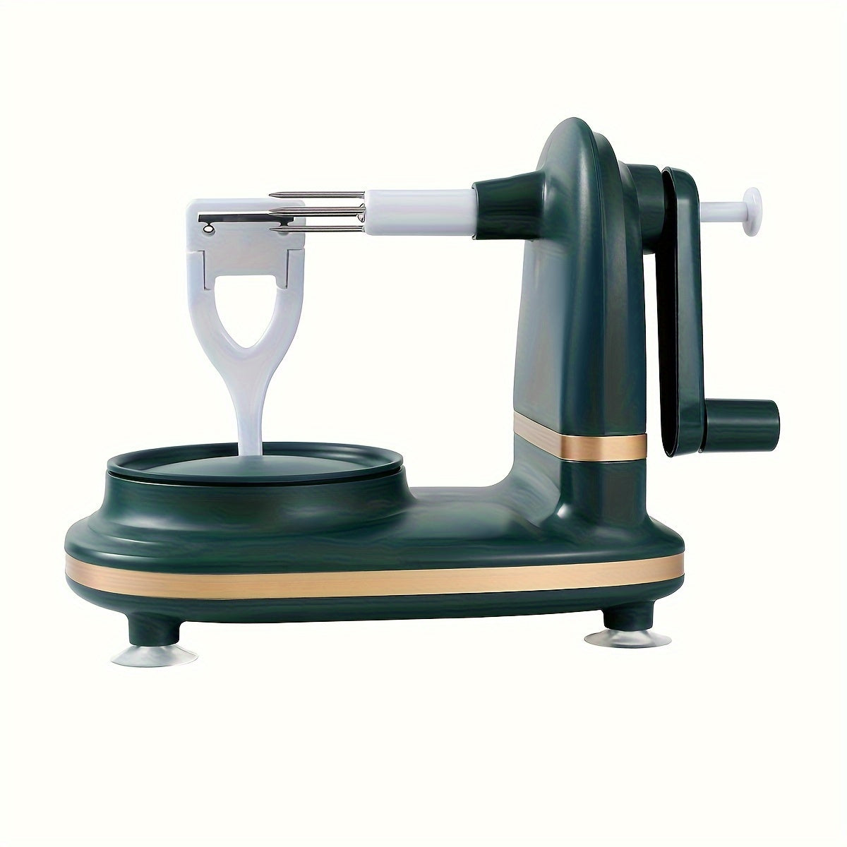 Manual Fruit Peeler for Apples Potatoes and Pears Food-Safe Plastic Kitchen Tool