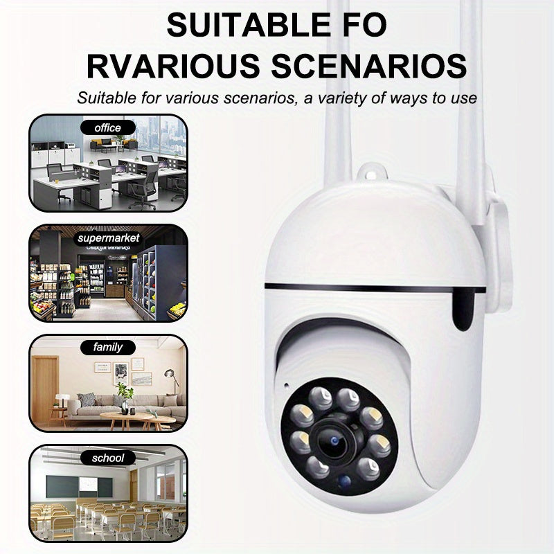 Indoor Wi-Fi Security Camera 1080P PTZ Two-Way Audio Motion Detection