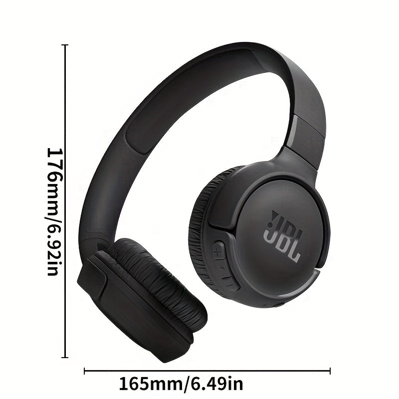 Wireless Headphones Deep Bass Long Battery Life Comfortable Fit for Travel Work Home Gym
