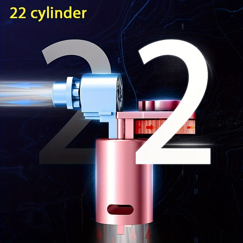 Portable 12V Car Tire Inflator with Digital Display and Multi-Function