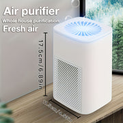 2025 Desktop Air Purifier for Home Office Living Room Bedroom Deodorizer Dust Pollen Pet Dander