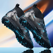 Boys Casual Soccer Cleats All-Season Low Top Fabric Upper Rubber Sole