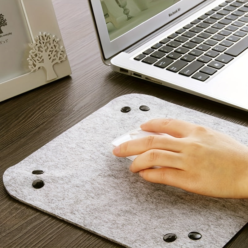 Caja de almacenamiento multifunción de fieltro para llaves, mandos, teléfonos y dados