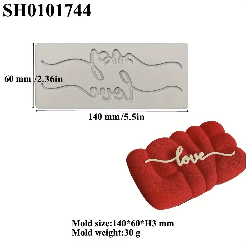 Molde de silicona para chocolate con forma de encaje, pez óseo 3D, decoración de comida