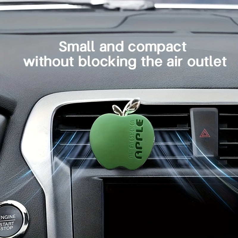 Avtomobil havo tozalovchi olma shaklidagi aylanadigan vent klipi ichki bezak