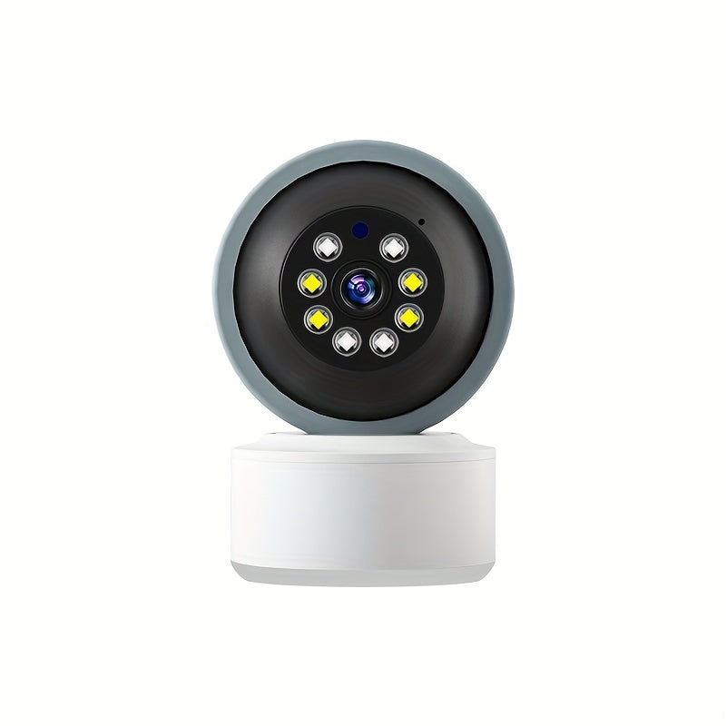 Teruhal Aqlli Uy Xavfsizlik Kamerasi 2.4GHz WiFi ulanishi, ilova orqali masofadan ko'rish, harakatni aniqlash va kuzatish, ikki tomonlama audio, USB quvvatlanishi, anomaliyalarni avtomatik aniqlash, dinamik inson tanasi ob'ektini tanish va uchun ideal.