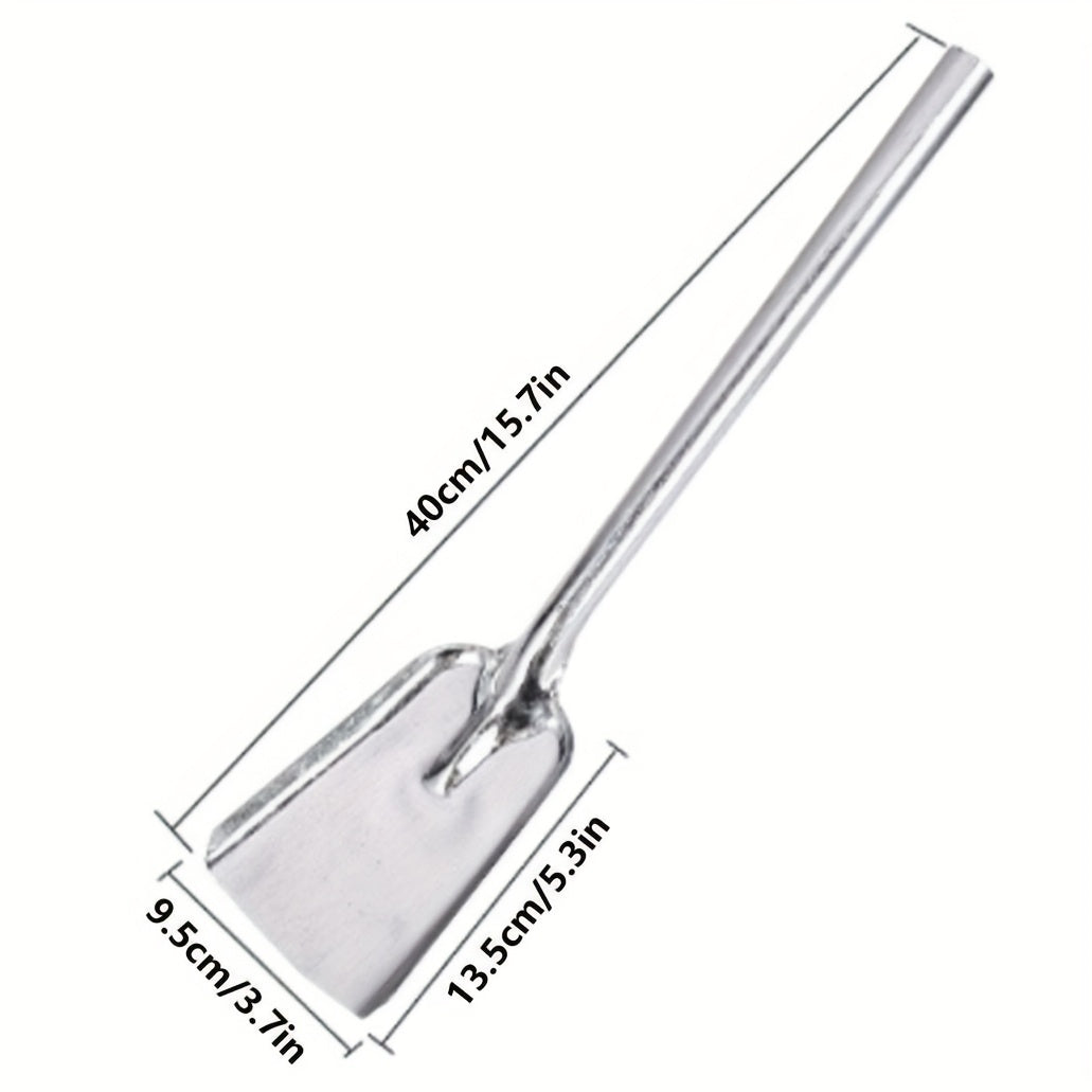 Heavy Duty 3-Piece Metal BBQ Grill Tools Set with Long Handles for Outdoor Cooking