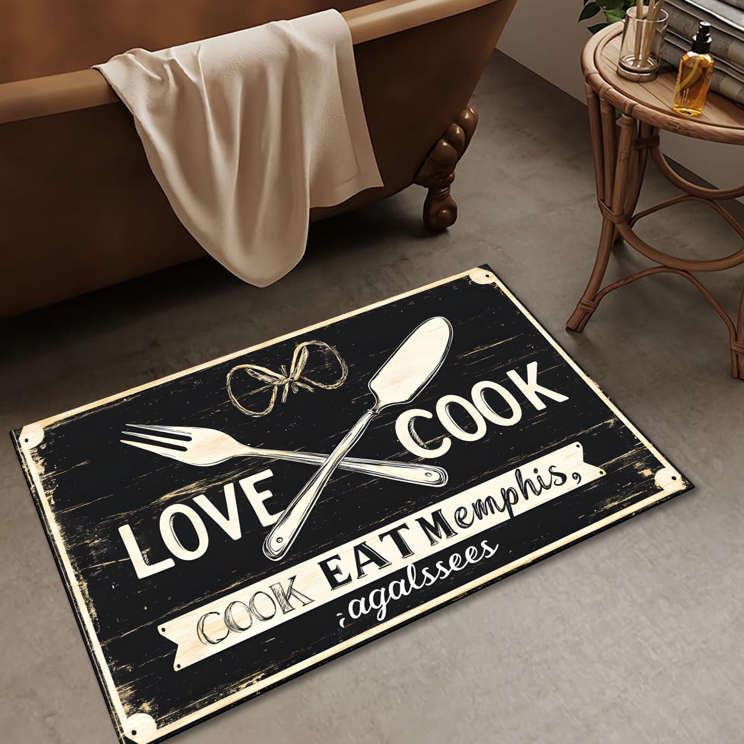 2D Flat Rubber Cooktop Protection Pad Non-Slip Scratch-Resistant for Stove Ovens