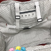 Portable Shopping Cart Cushion with High Chair Cover and Outdoor Pad