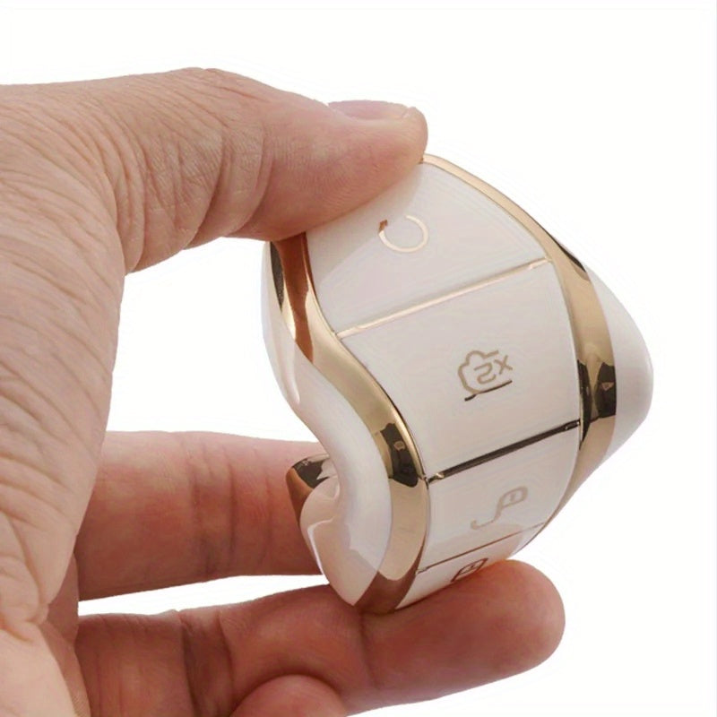 Car Key Fob Cover TPU 4-Button Protective Scratch-Resistant Durable for EV