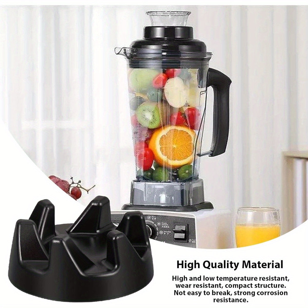 Set of 4 Vertical Mixer Spare Parts Clutch Wrench for Kitchen Mixers Black