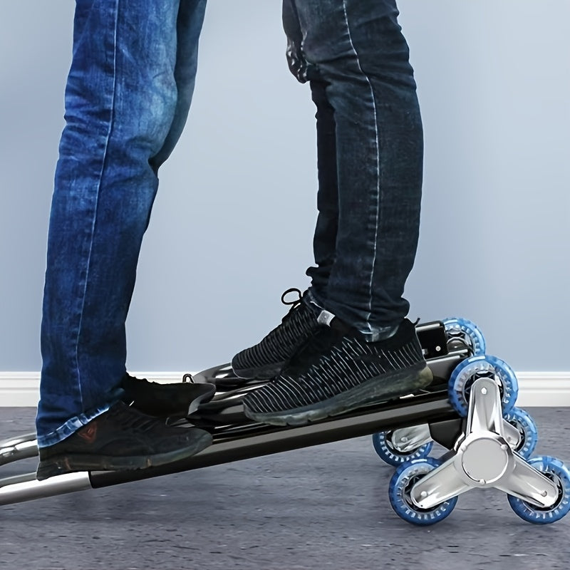 Тяжелонагрузочный складной грузовой подъемник для перемещения бытовой техники и тяжелых предметов, железный, прочный